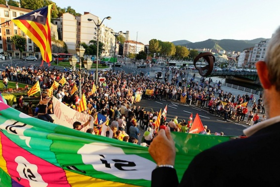 Concentración en Bilbo. (Aritz LOIOLA/ARGAZKI PRESS) Concentración en Bilbo. (Aritz LOIOLA/ARGAZKI PRESS)