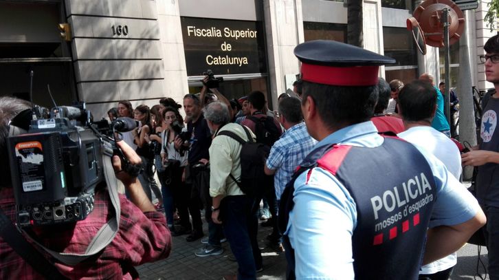 Los Mossos pasarán a depender del Ministerio del Interior español. (NAIZ.EUS)
