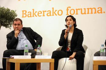 Brisson eta Espagnac, artxiboko irudi batean. (Gaizka IROZ)