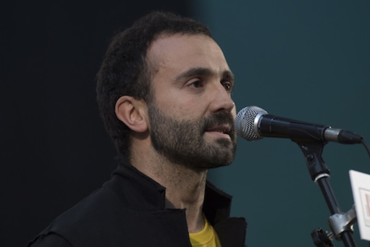 Jon Martin, Seguran kantuan. (Juan Carlos RUIZ/ARGAZKI PRESS)