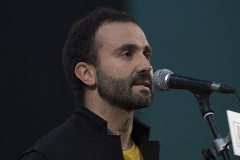 Jon Martin, Seguran kantuan. (Juan Carlos RUIZ/ARGAZKI PRESS)