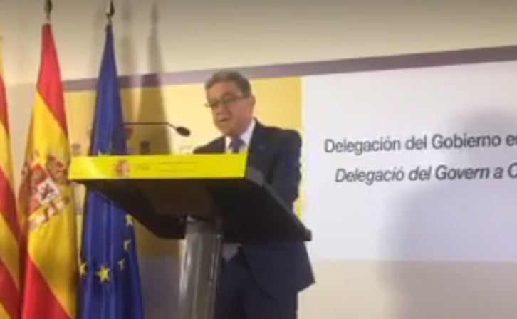 Enric Millo, delegado del Gobierno español en Catalunya. (@EnricMillo)