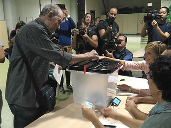 Bozkatzen hasi dira herriatarrak