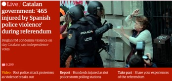 Portada del británico ‘The Guardian’. 