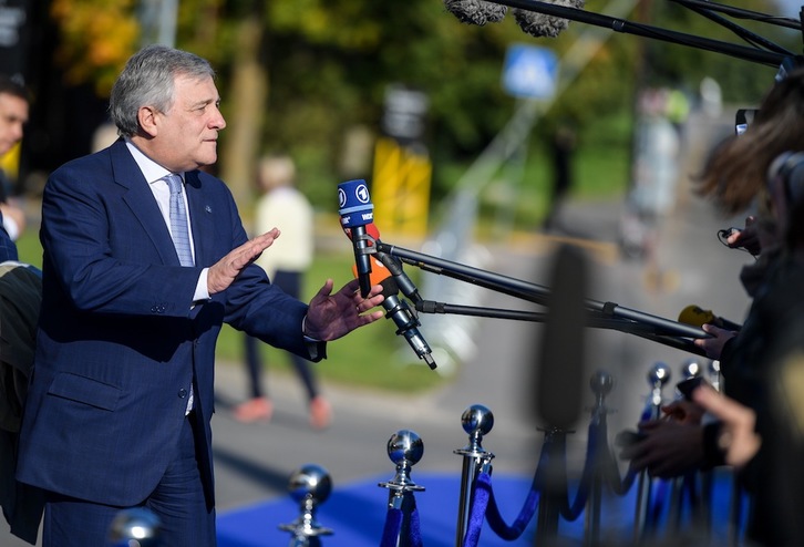 El presidente del Parlamento Europeo, Antonio Tajani, ha mostrado su rechazo al procés.