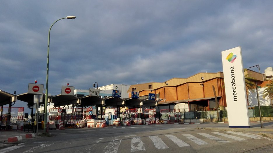 Las escenas en Mercabarna han sido hoy bastante diferentes. (@iontelleria) Las escenas en Mercabarna han sido hoy bastante diferentes. (@iontelleria)