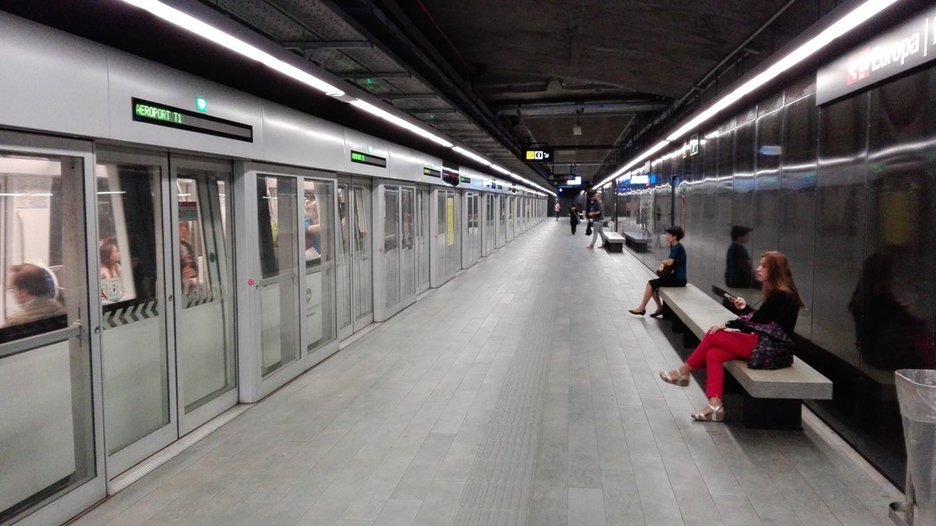 El transporte público también nota el paro. (@iontelleria) El transporte público también nota el paro. (@iontelleria)