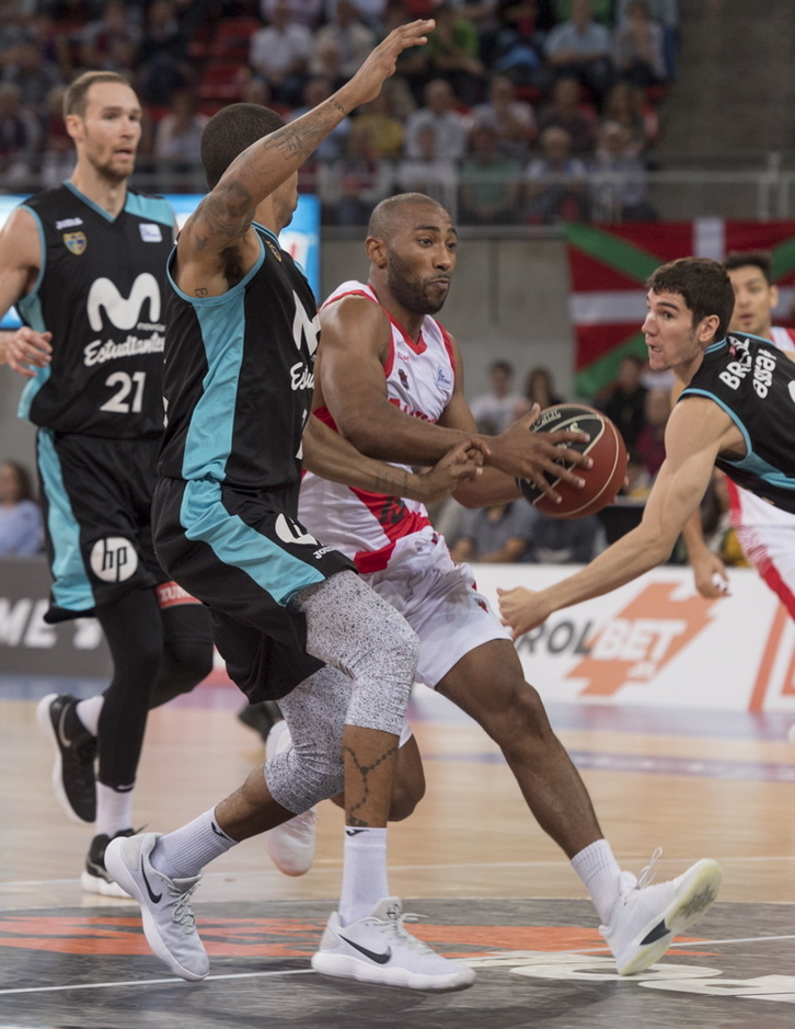 Baskonia ha logrado la primera victoria de la era Prigioni. (ARGAZKI PRESS)