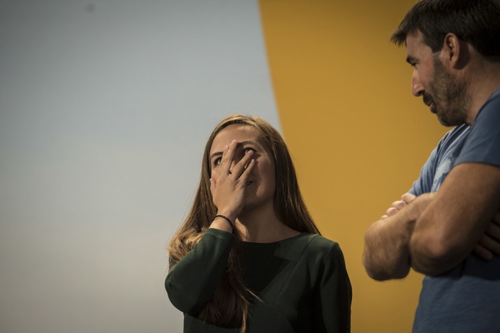 Nerea Ibarzabalen ustekabea. (Gorka RUBIO/ARGAZKI PRESS)