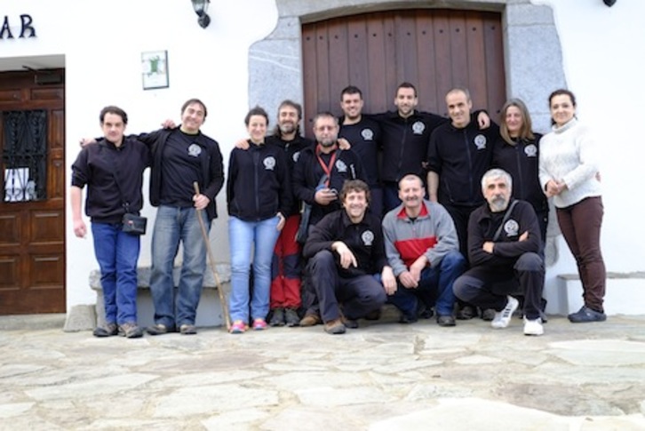 Integrantes del grupo de espeleología Satorrak. (FOTOGRAFÍAS: Cedidas por SATORRAK)
