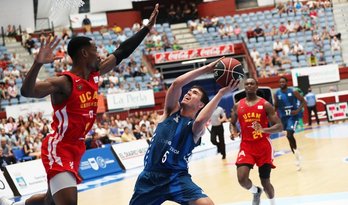 Trabajado partido pero sin recompensa para Gipuzkoa Basket. (@gipuzkoabasket)