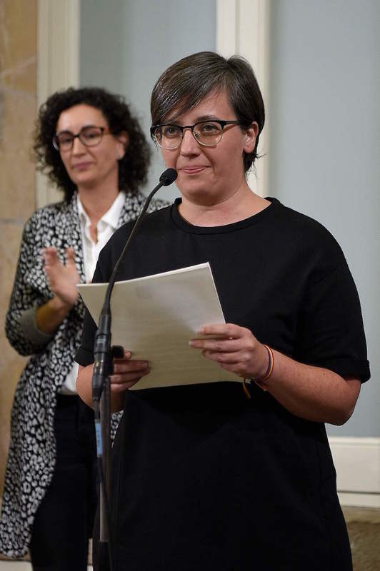 Mireia Boya, en una imagen de archivo. (Lluis GENE/AFP)