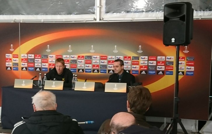 Graham Potter, entrenador del Ostersund.(@ofk_1996)