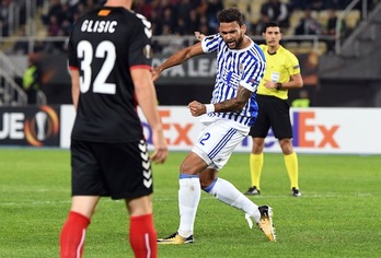 El brasileño Willian José ha hecho cuatro de los seis goles del equipo. (Robert ATANASOVSKI/AFP)