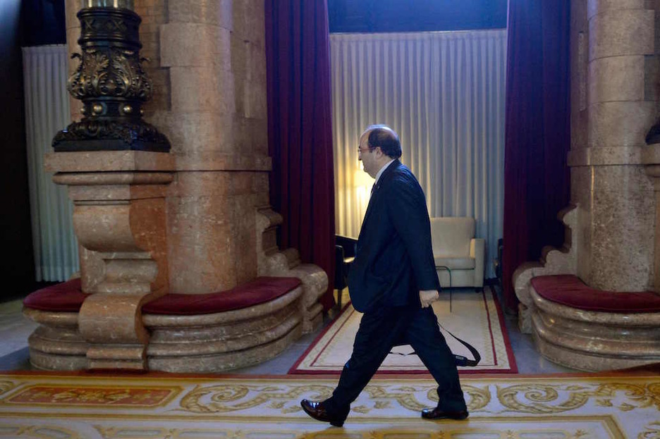 Icetak ere bozkatu aurretik alde egin du. (Josep LAGO / AFP)