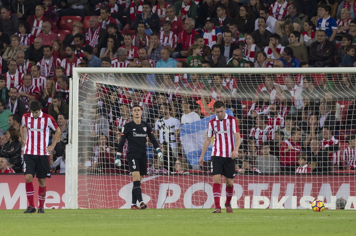 Kepa Arrizabalaga ante el Barcelona. (Monika DEL VALLE / ARGAZKI PRESS)