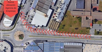 La Agencia de Empresas se traslada del centro Iturrondo a los Laboratorios de la Construcción, también en Burlata. (GOBIERNO DE NAFARROA)