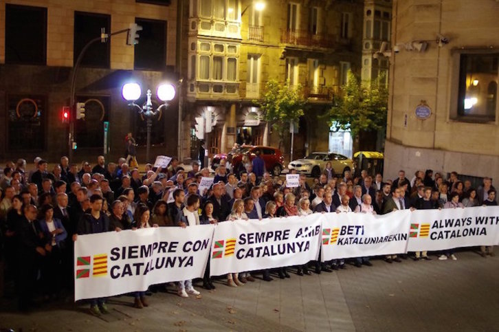 La Asamblea Nacional del PNV se ha concentrado en Sabin Etxea. (@eajpnv)