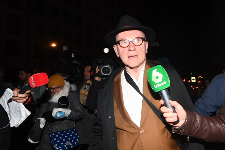 El abogado de Puigdemont, ayer tarde en Bruselas./ Emmanuel DUNAND (AFP)