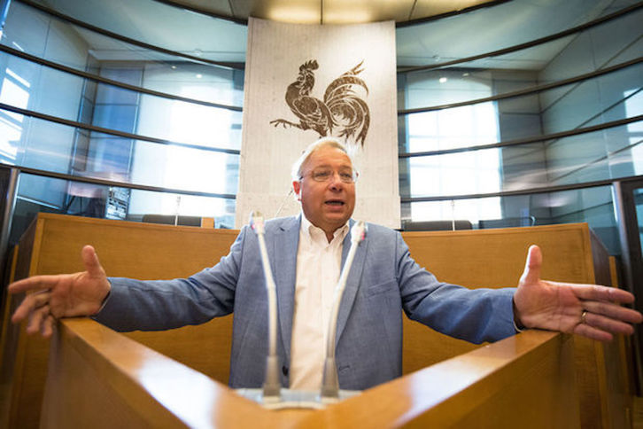 El presidente del Parlamento de Valonia, André Antoine.