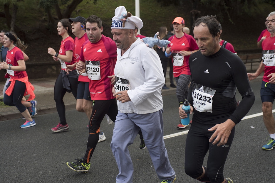 Sukaldaria beti sukaldari. (Juan Carlos RUIZ/ARGAZKI PRESS)