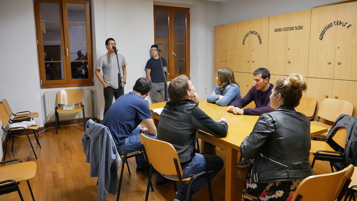 Azkoitiko bertso eskola. (Gotzon ARANBURU)