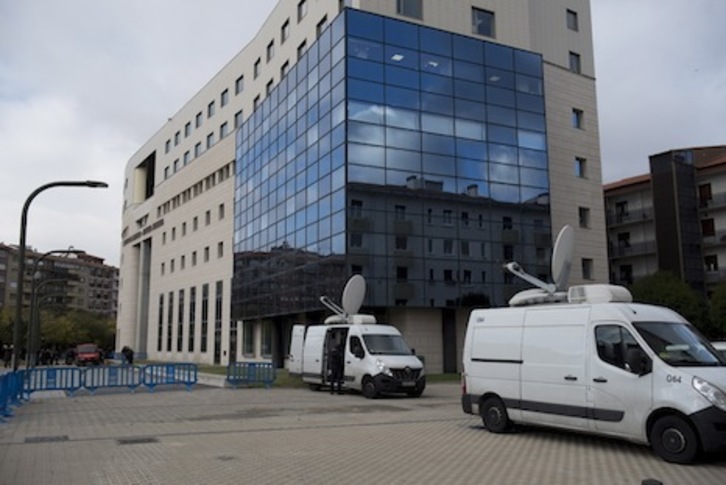 Los recursos a la sentencia de ‘la Manada’ llegarán al TSJN. (Iñigo URIZ/FOKU)