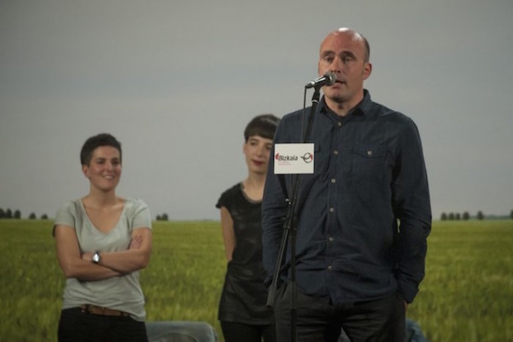 Aitor Mendiluze Durangoko kanporaketan (Monika DEL VALLE/ARGAZKI PRESS)