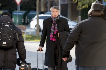 Agustín Martínez Becerra, uno de los abogados de la defensa en el juicio de la violación grupal. (Iñigo URIZ/ARGAZKI PRESS)