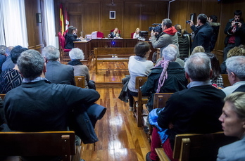La audiencia previa se ha celebrado en un juzgado de Bergara. (Luis JAUREGIALTZO/ARGAZKI PRESS)