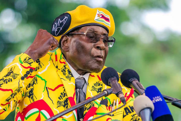 Mugabe, en una imagen de archivo. (Jekesai NJIKIZANA/AFP)