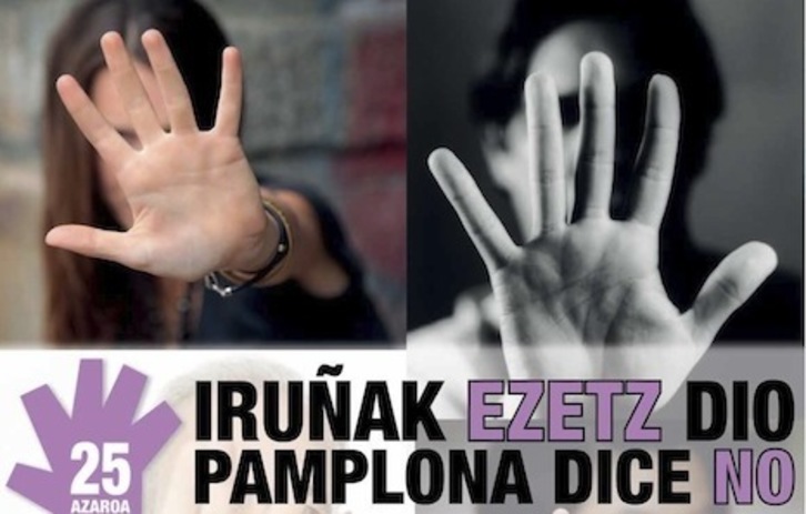 Campaña contra la violencia machista.