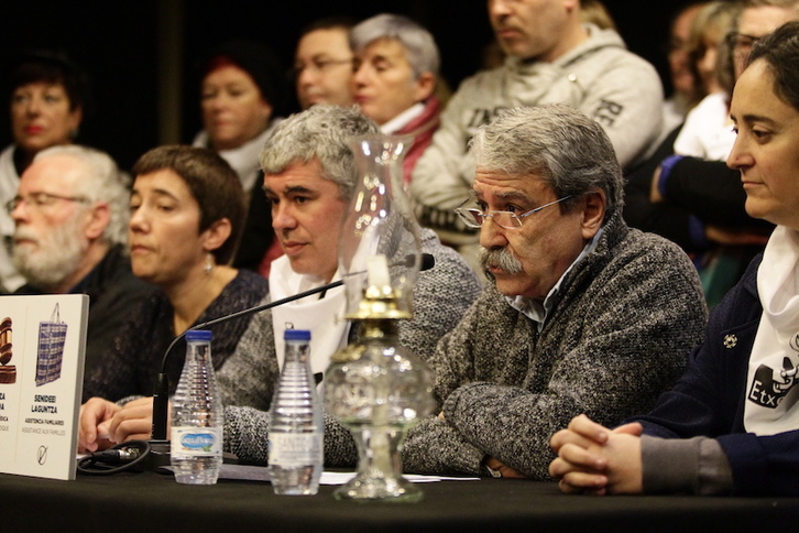 Comparecencia de Etxerat en Bilbo. (Aritz LOIOLA/ARGAZKI PRESS)