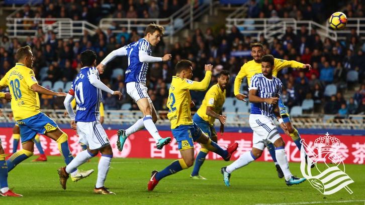 La Real ha pasado de perdonar a sufrir para empatar. (@RealSociedad)