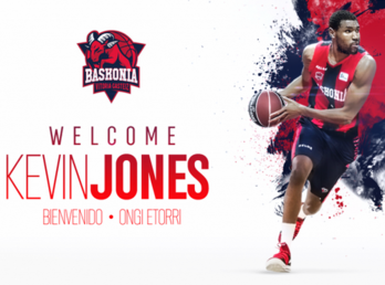 Kevin Jones, nuevo fichaje azulgrana. (@Baskonia)