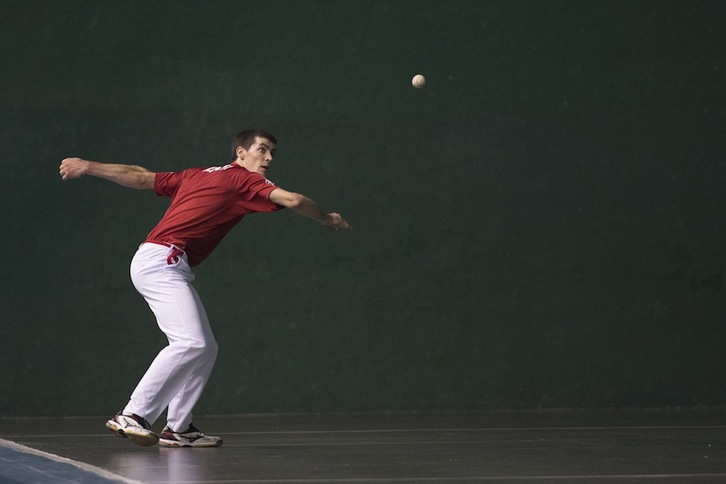 Beñat Rezusta izan da laukotean onena. (Gorka RUBIO / ARGAZKI PRESS)