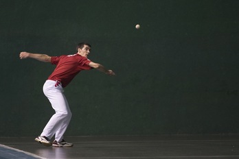 Beñat Rezusta izan da laukotean onena. (Gorka RUBIO / ARGAZKI PRESS)