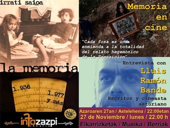 La Memoria. Memoria en cine.