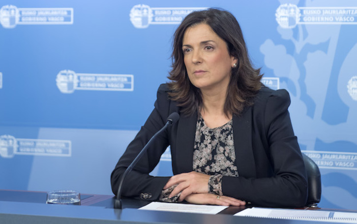 La consejera de Empleo y Políticas Sociales, Beatriz Artolazabal. (Irekia.eus)