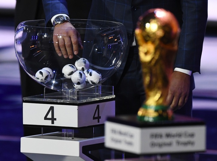 El sorte de grupos de Rusia 2018 se ha realizado en Moscú. (Kyrill KUDRYAVTSEV / AFP)