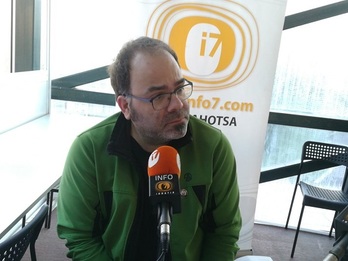 Igor Meltxor en Info7 irratia 