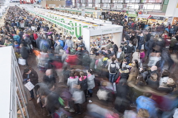 Ambiente este viernes en Durango. (Juanan RUIZ / ARGAZKI PRESS)