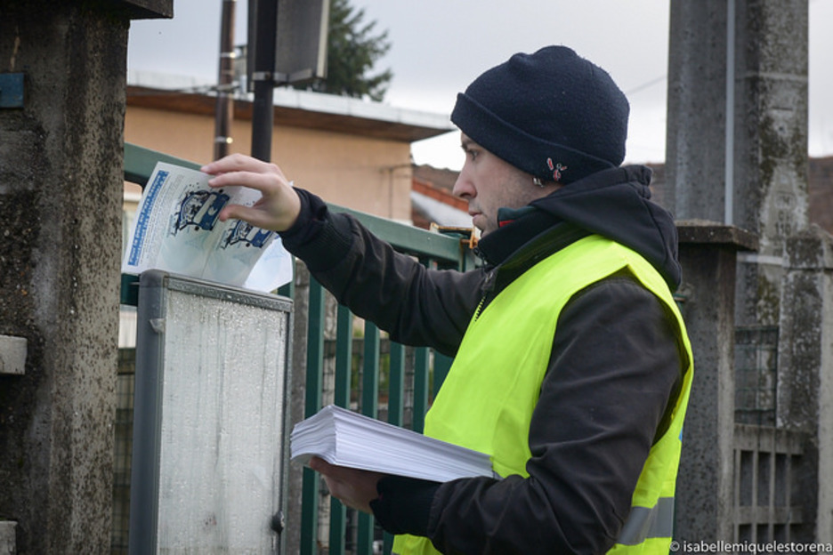 ...baita etxeetako postontzietan ere...