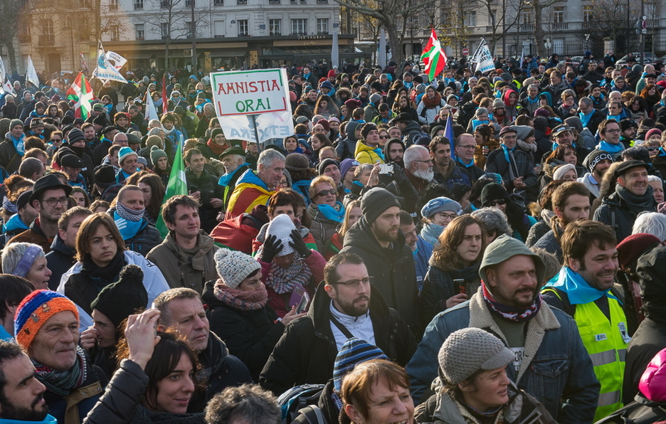 Amaierako ekitaldia. (Marisol RAMÍREZ / ARGAZKI PRESS)