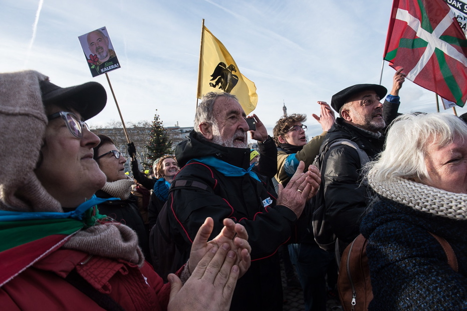Amaierako ekitaldia. (Marisol RAMÍREZ / ARGAZKI PRESS)