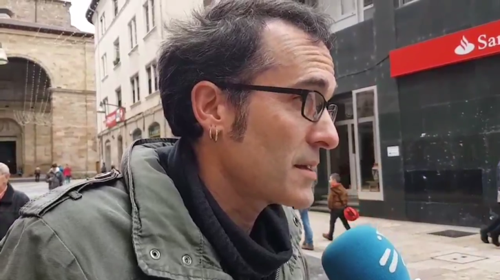 Julen Arzuaga, EH Bilduren legebiltzarkidea. (NAIZ.EUS)