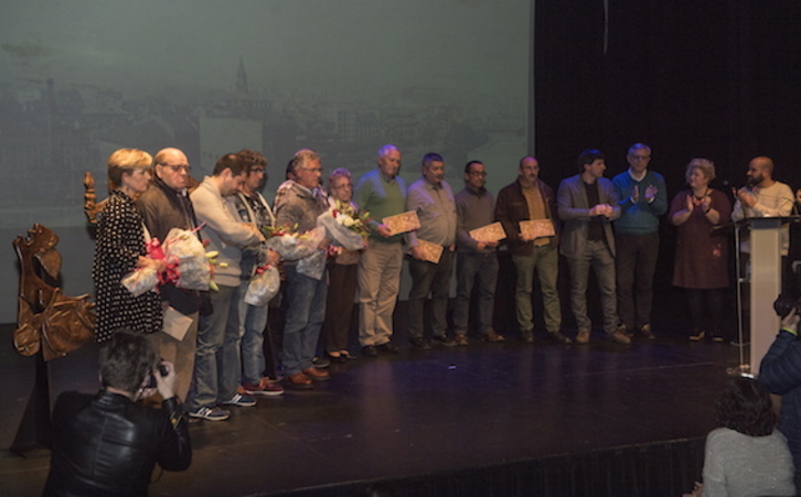 Errenteria ha reconocido a las víctimas de la II Semana pro Amnistía de 1977. (Jon URBE/ARGAZKI PRESS)