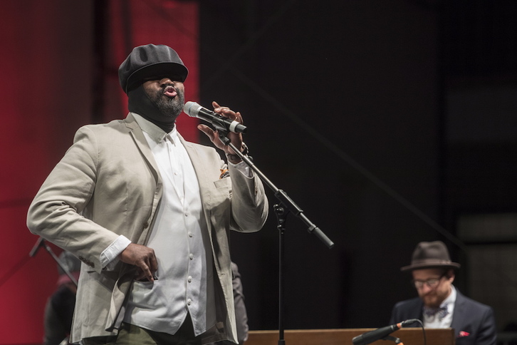 Gregory Porter berriro Donostian izango da Heineken Jazzaldian. (Jon URBE/ARGAZKI PRESS)