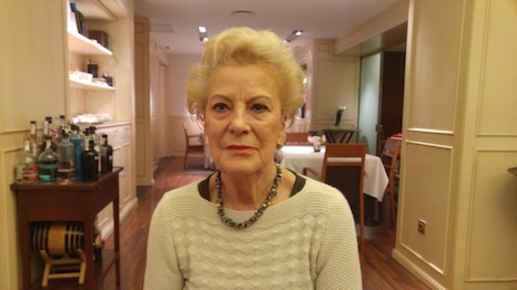 Resurrección Armendariz, del restaurante Rodero. (Iñaki VIGOR)