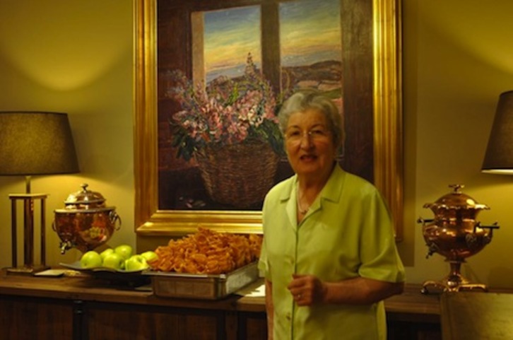 Felisa Goñi, de Venta de Ultzama. (Iñaki VIGOR)